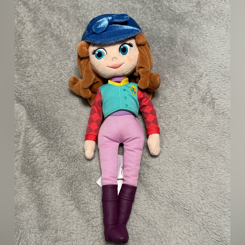 Disney princess Sofia the First plushie.